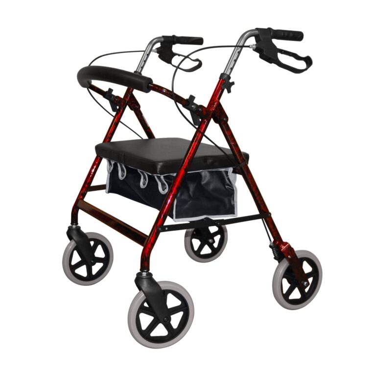 2467 Heavy Duty 4 Wheeled Walker Mobility Care Center
